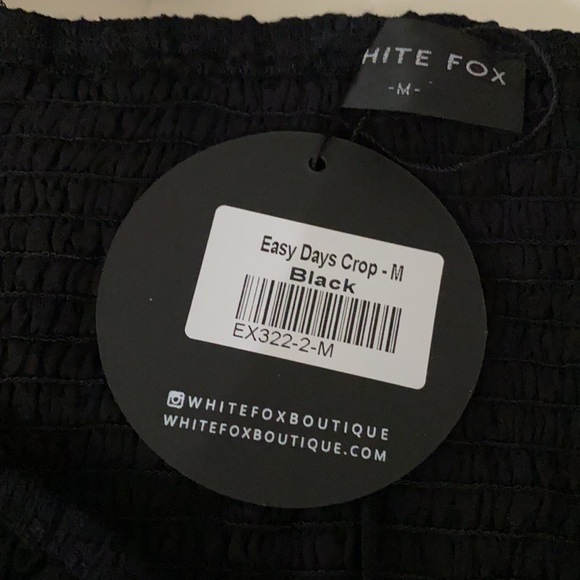 Black Crop Top - Picture 6 of 6